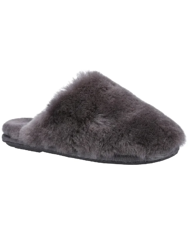 Cotswold Womens Salperton Sheepskin Mule Slippers