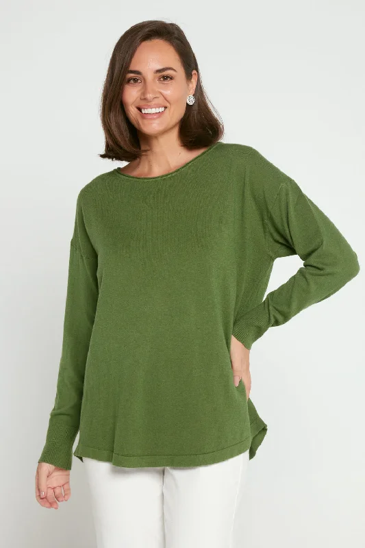 Nola Knit Jumper - Green