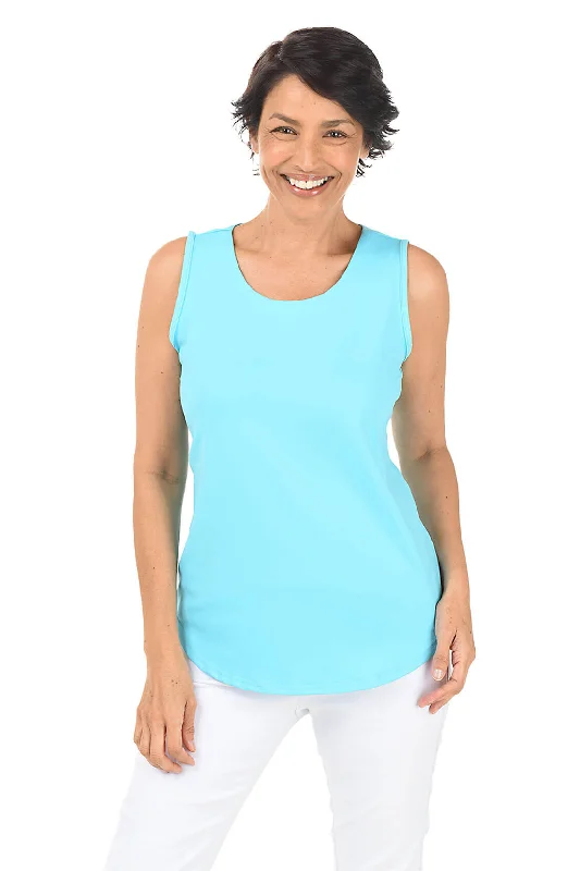 CLEAR TURQUOISE / XL