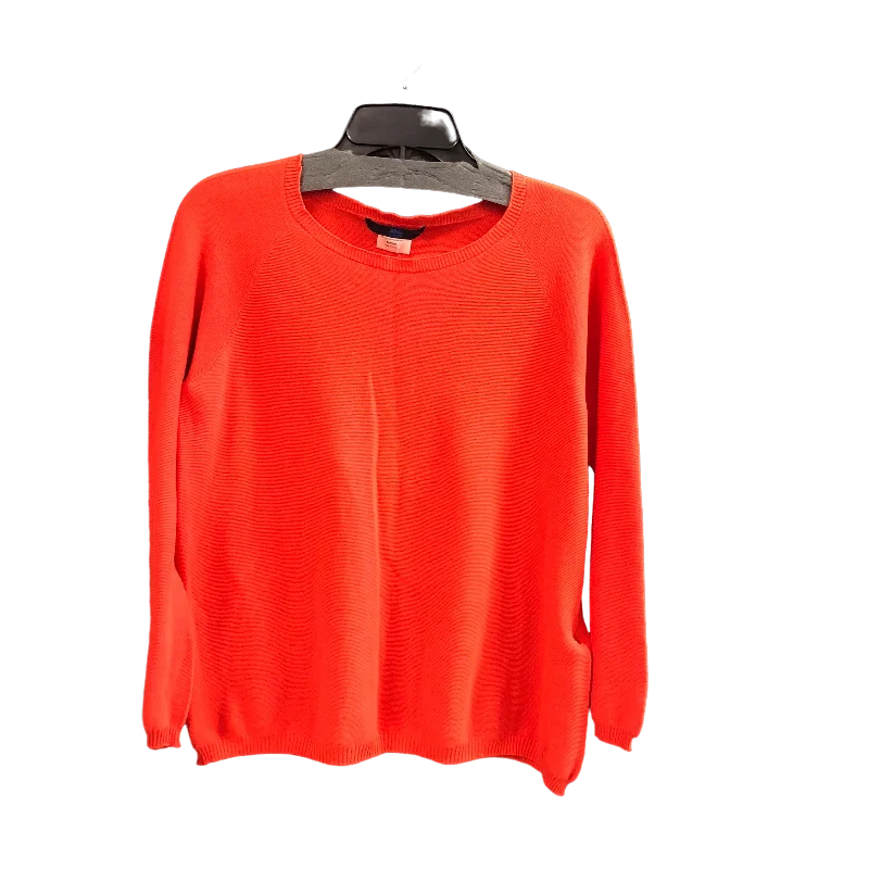 Top Long Sleeve By Blue In Orange, Size: M