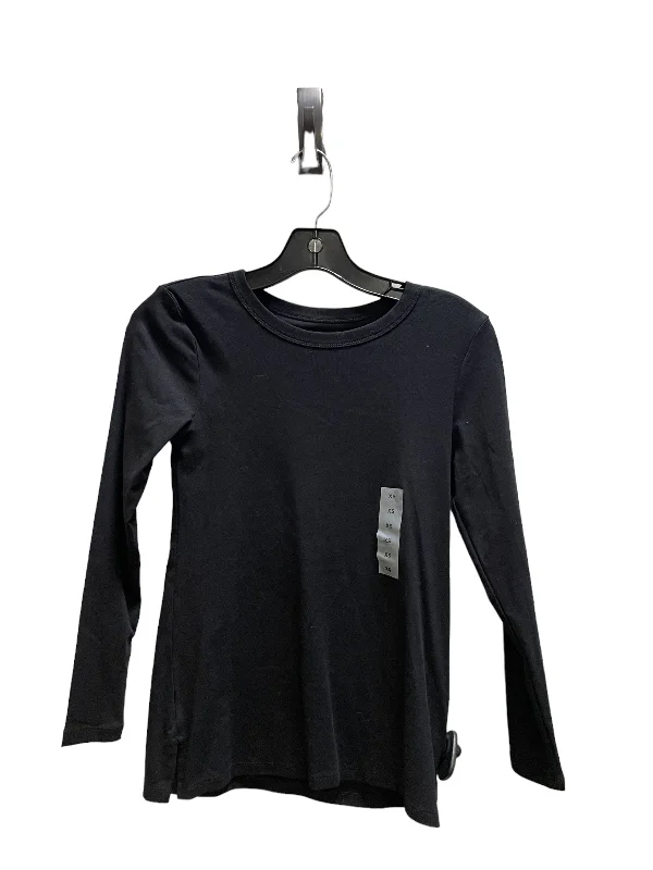 Top Long Sleeve By Old Navy In Black, Size: Xs