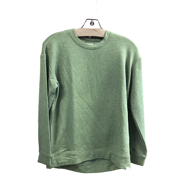 Top Long Sleeve By Orvis In Green, Size: Xs