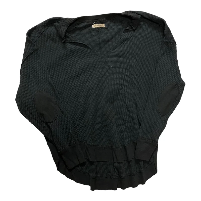 Top Long Sleeve By We The Free In Black, Size: L