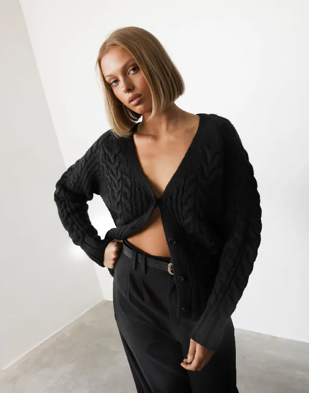 Bailey Cardigan (Black)