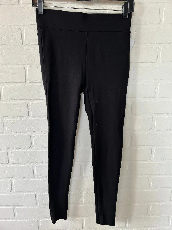 Black Pants Leggings Loft, Size 0