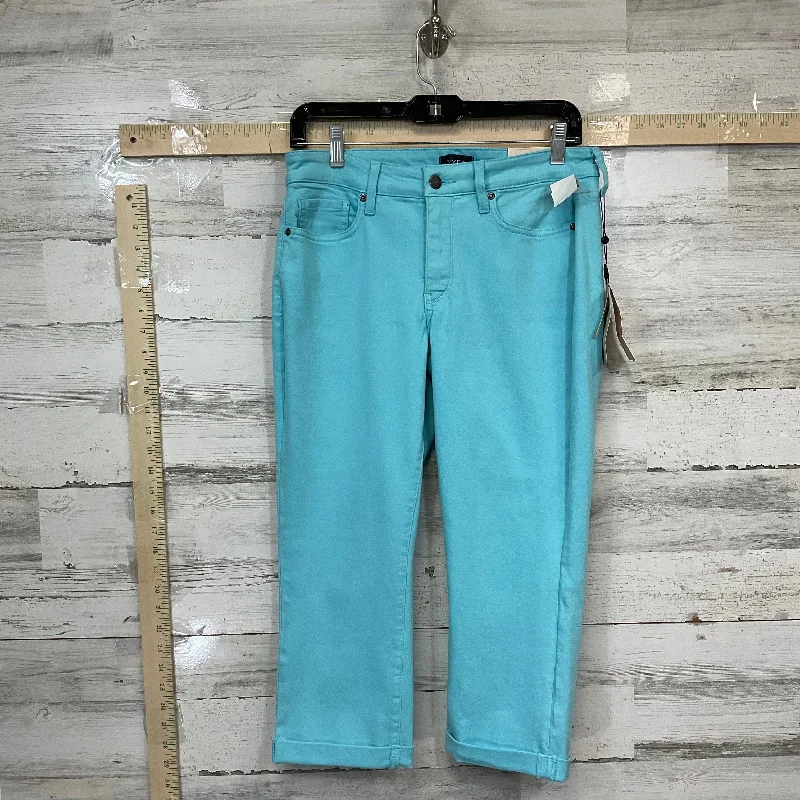 Capris By Not Your Daughters Jeans In Blue, Size: 6petite