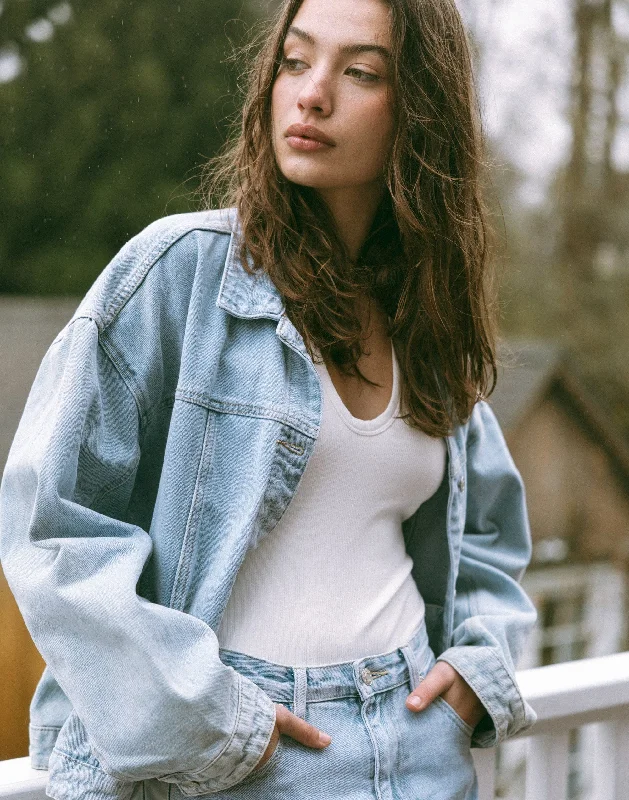 Cole Denim Jacket (Light Vintage)