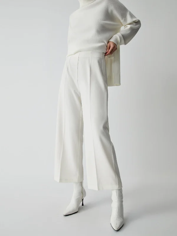 BerryBetty - Effortless Wide Leg Culotte Pants