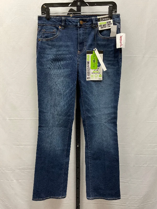 Jeans Boot Cut By D Jeans In Blue Denim, Size: 8