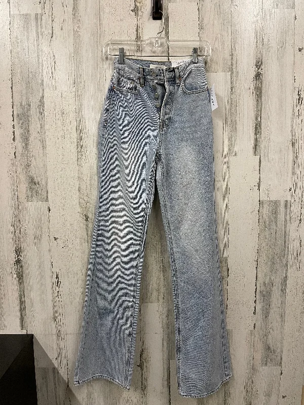 Jeans Boot Cut By Pacsun In Blue Denim, Size: 0