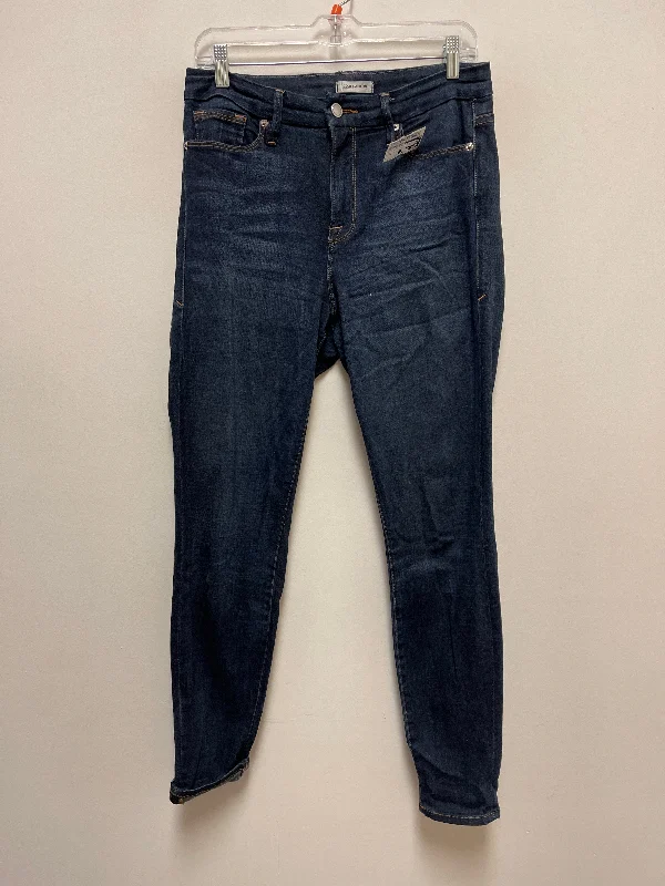 Jeans Designer By Good American In Blue Denim, Size: 8