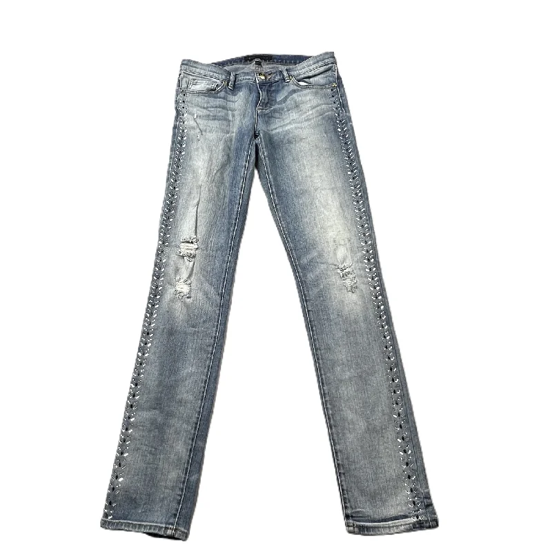 Jeans Skinny By Juicy Couture In Blue Denim, Size: 6