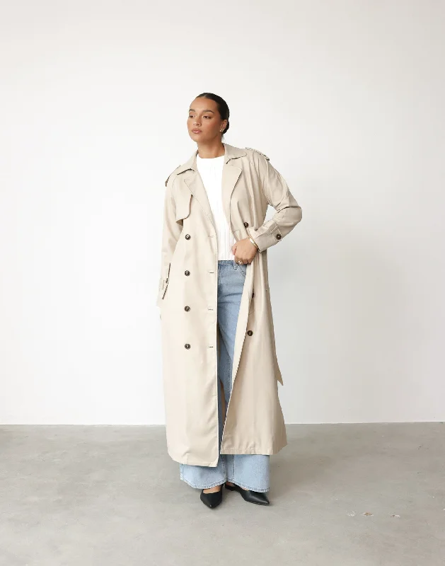 Jericho Trench Coat (Beige)