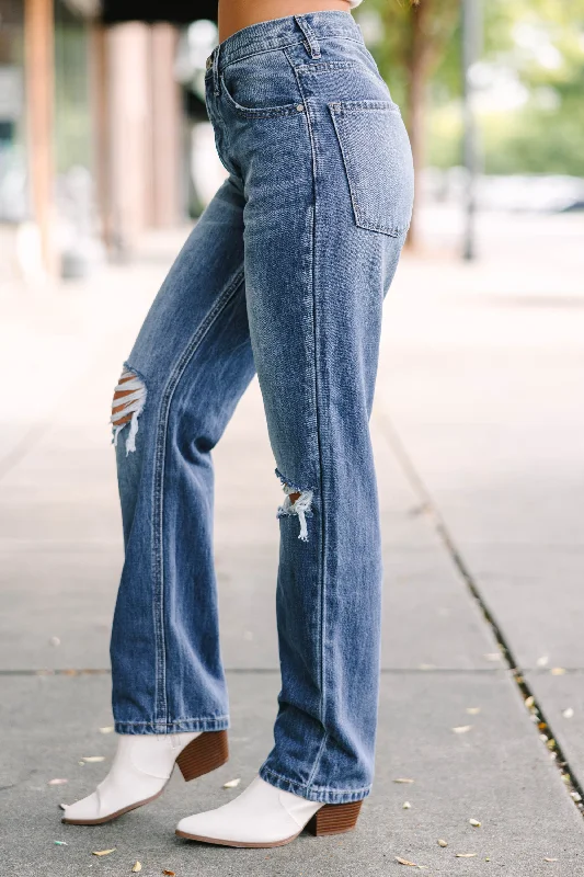 KanCan: Give Your All Medium Wash High Rise Boyfriend Jeans