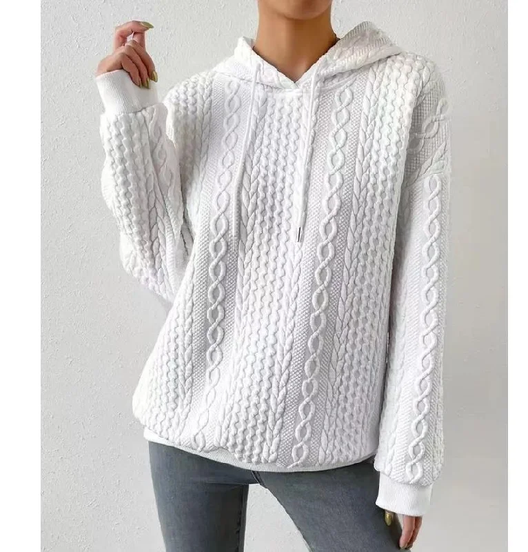 Women's Casual And Comfortable Jacquard Large Round Sweaters