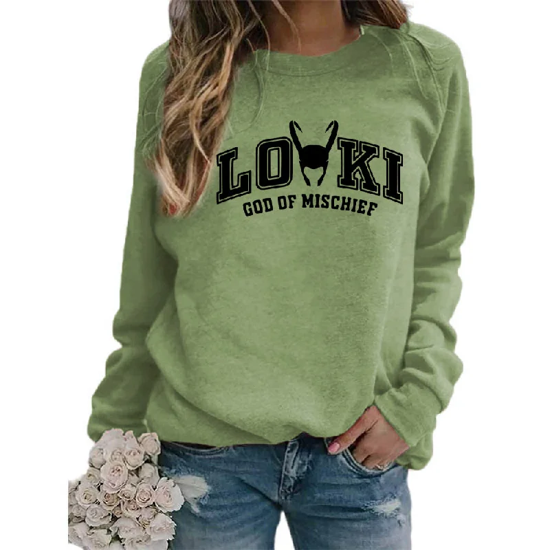 Olive Green (Black Font) / L