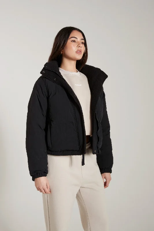 All Fenix Shearling Reversible Puffer Jacket