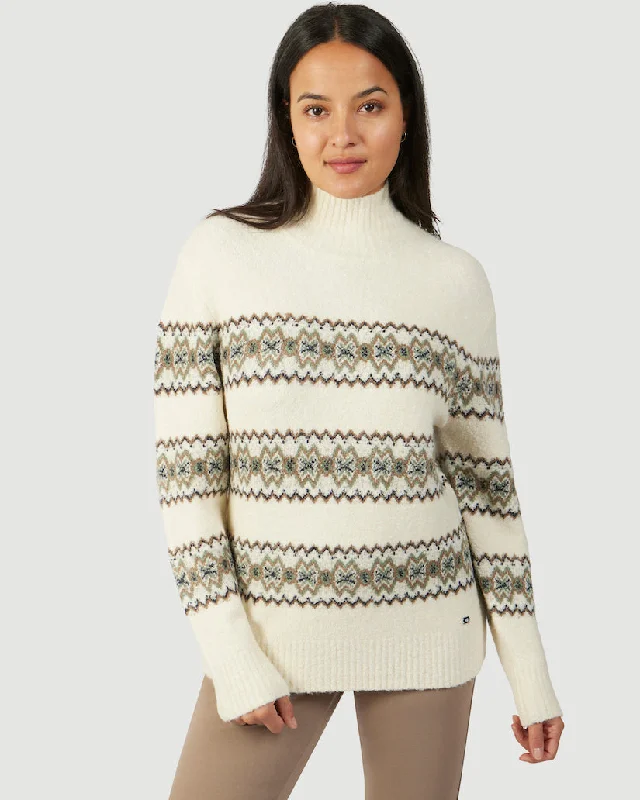 CHANDAIL À COL MONTANT ATNA||ATNA HIGH NECK SWEATER