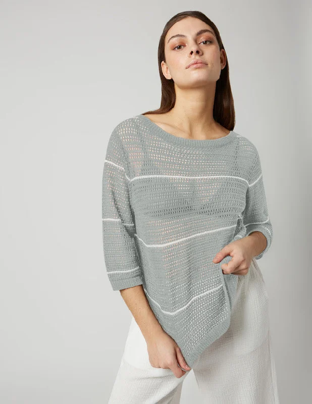 CHANDAIL EN CROCHET KAMARI||KAMARI CROCHET SWEATER