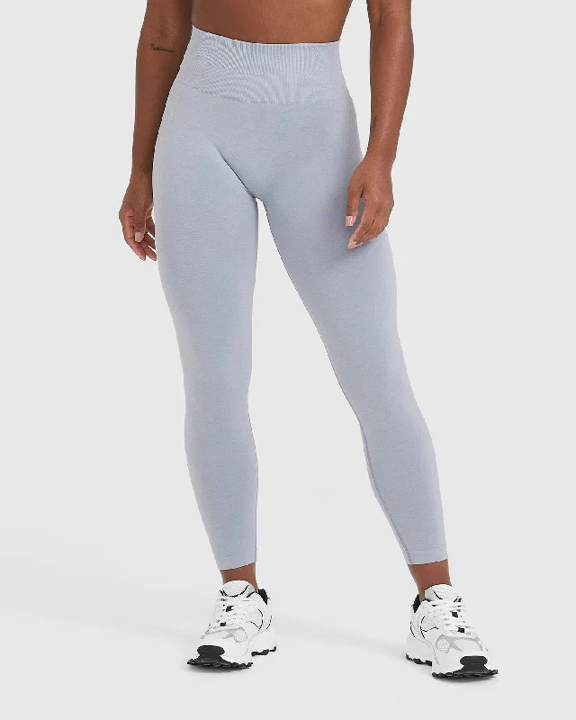 Effortless Seamless Leggings | Metal Grey