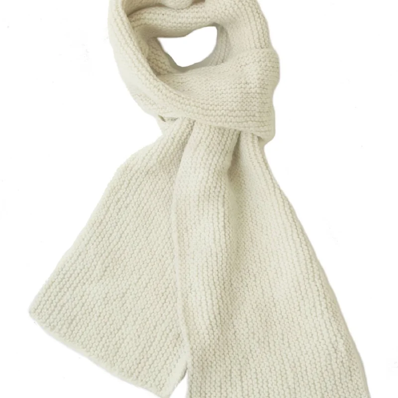 Roam Scarf In White