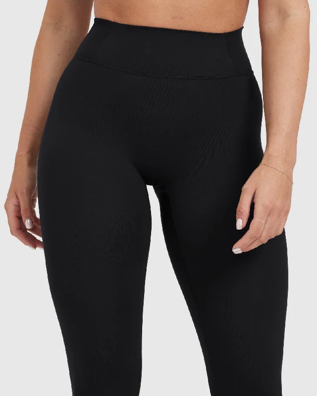 Timeless High Waisted Leggings | Black