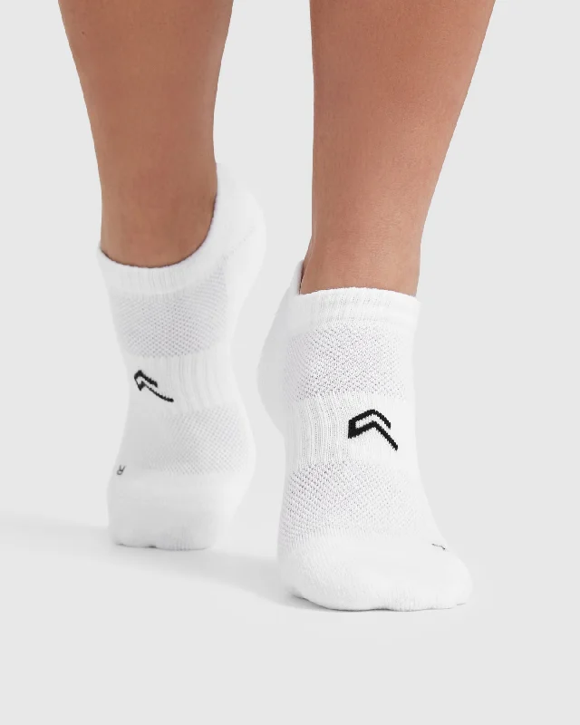 Trainer Liner Socks 3 Pack | Grey/White/Black