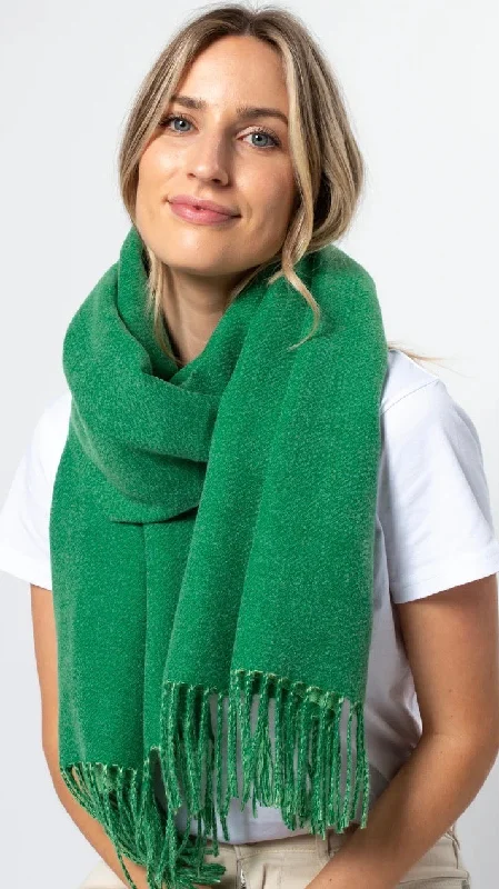 Two Tone Scarf Emerald