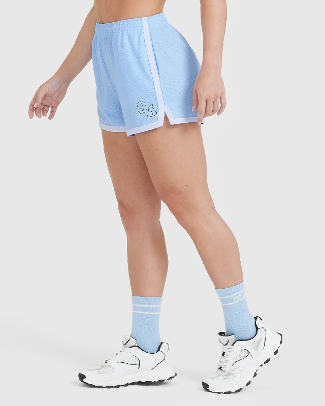 Varsity Shorts | Powdered Blue