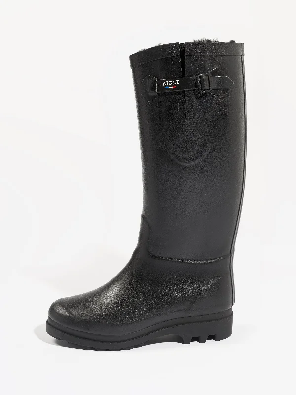 AIGLE | AIGLENTINE FUR RUBBER BOOTS