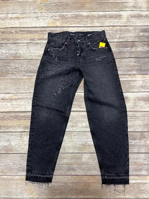 Jeans Straight By Old Navy In Black, Size: 0