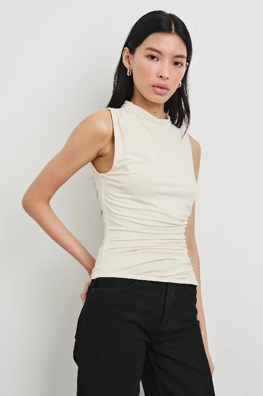 CHRISTEN TOP - IVORY