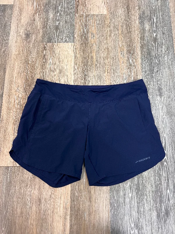 Athletic Shorts By Brooks In Navy, Size: Xl