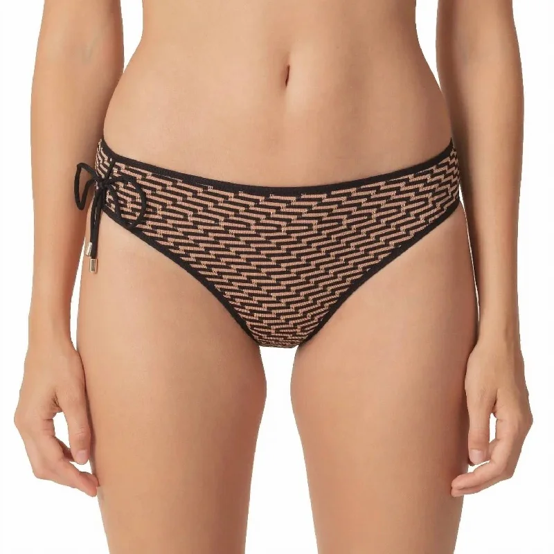 Monica Rio Bikini Briefs In Copper