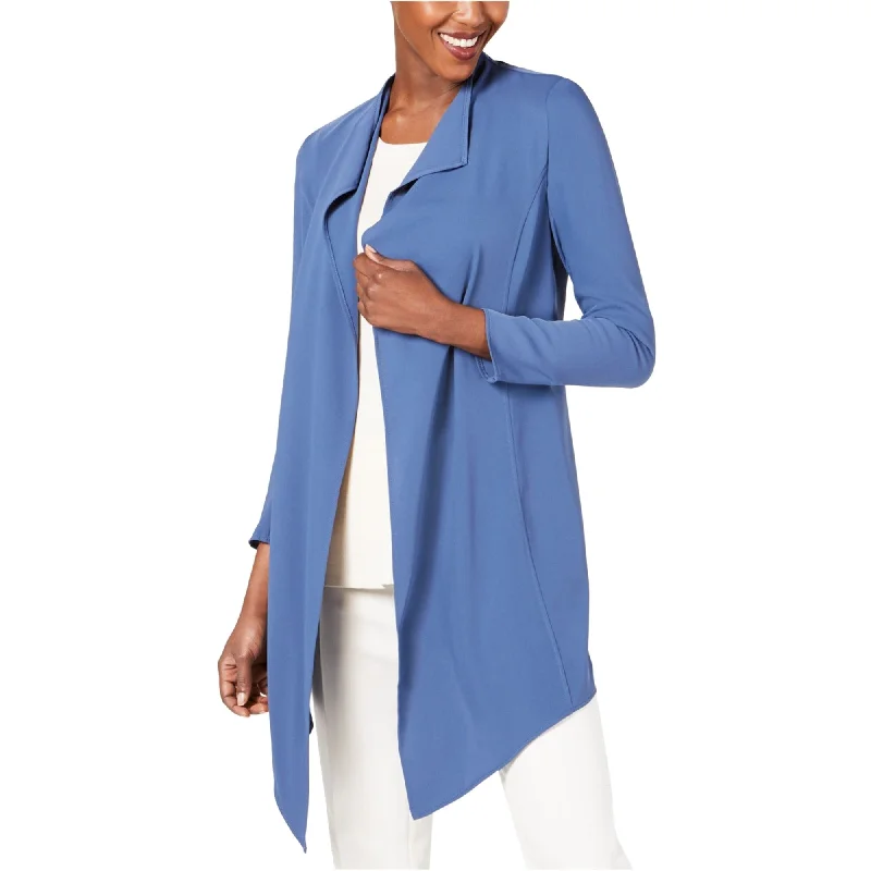 Anne Klein Womens Asymmetrical Jacket