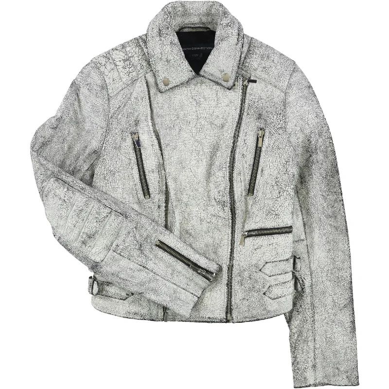 French Connection Womens Emelisse Motorcycle Jacket