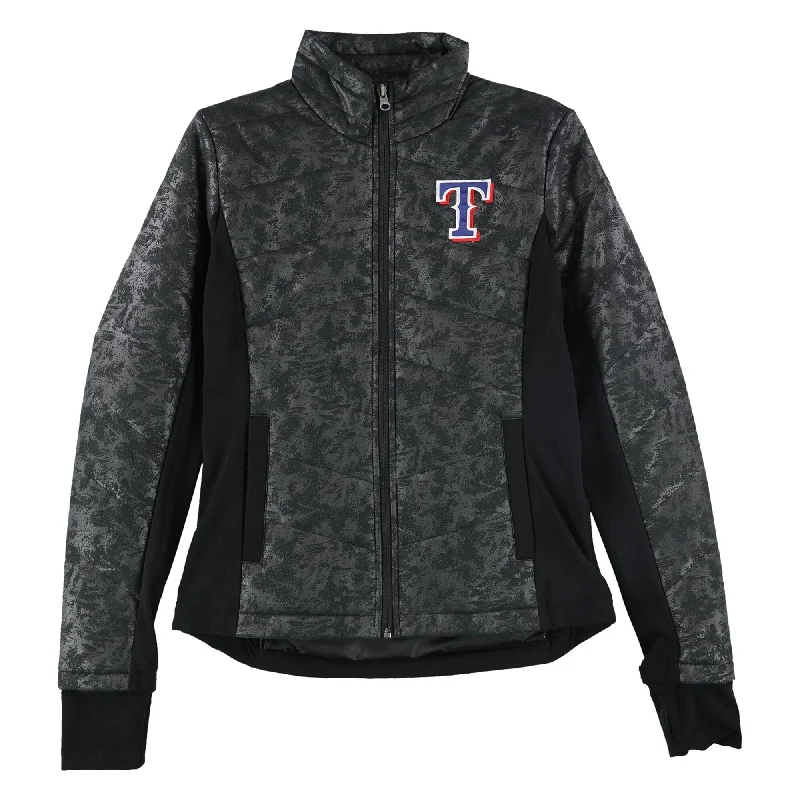 Touch Womens Texas Rangers Jacket, Black, Small