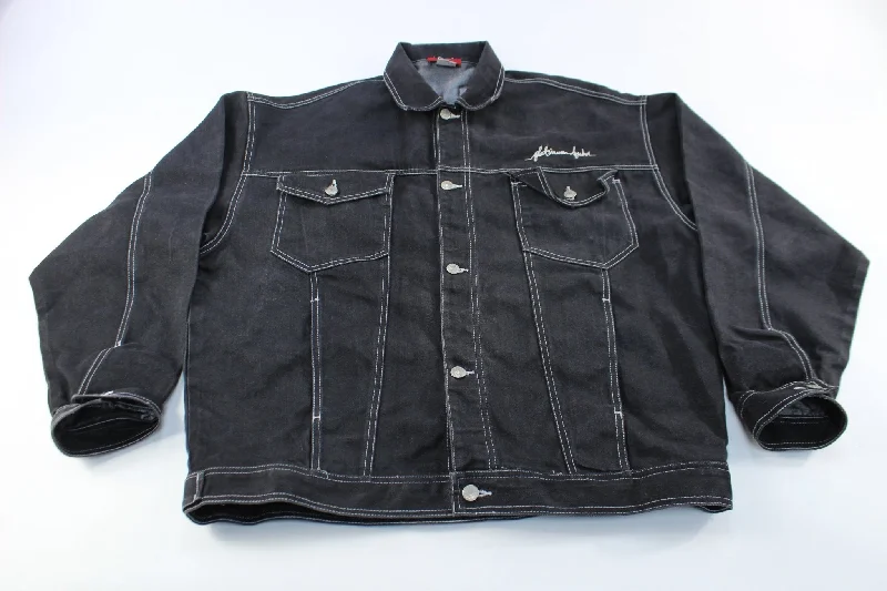 Fubu Platinum Embroidered Fat Albert Denim Jacket