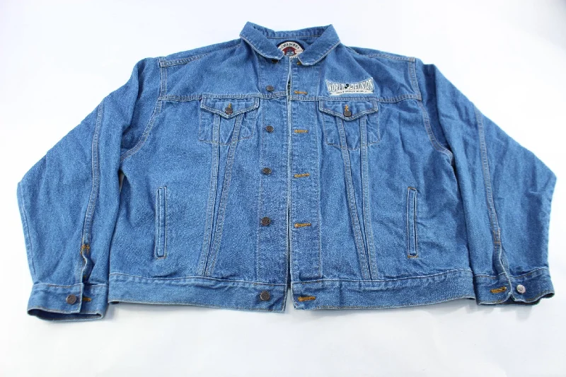 Walt Disney World Embroidered World Reunion Denim Jacket