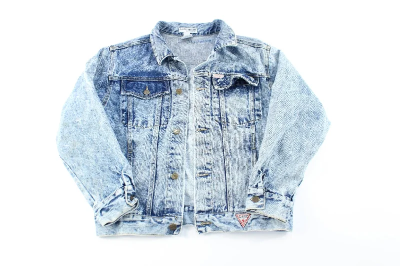 Women's Guess Acid Wash Denim Jacket