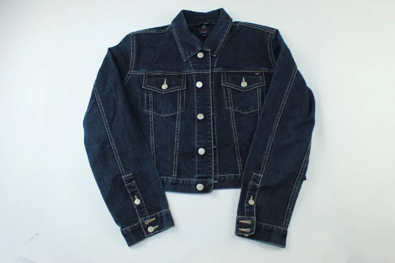 Women's Tommy Hilfiger Dark Wash Denim Jacket