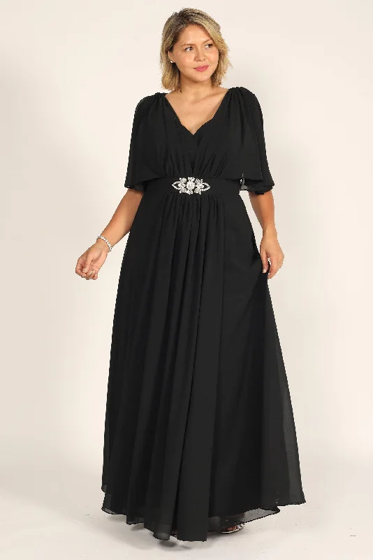 Dylan & Davids Long Formal Black Evening Dress