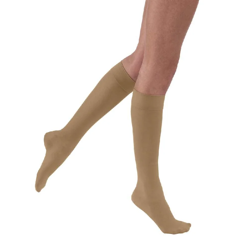 JOBST UltraSheer Compression Stockings, 8-15 mmHg, Knee High, Closed Toe